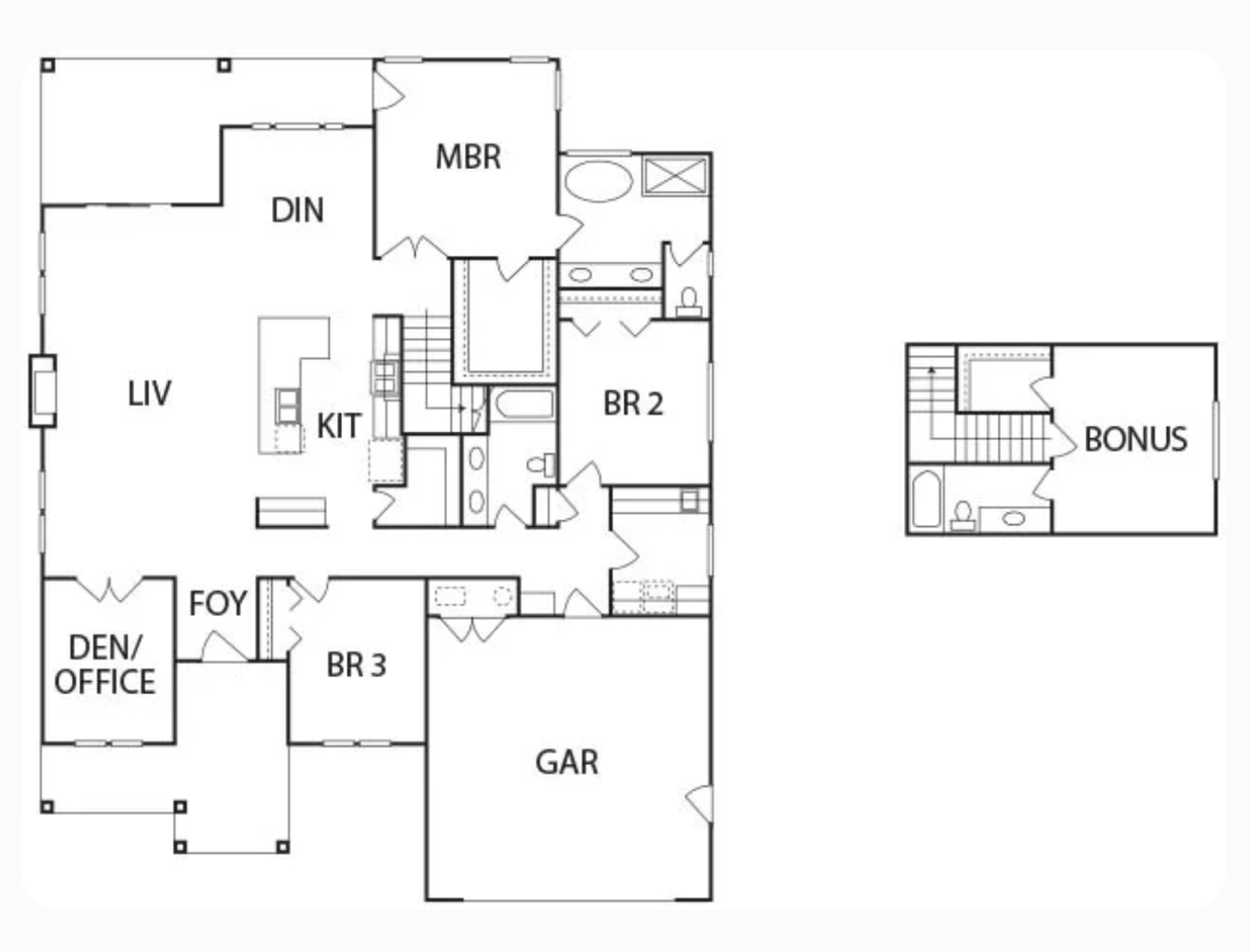 Building Layout With Room Notations